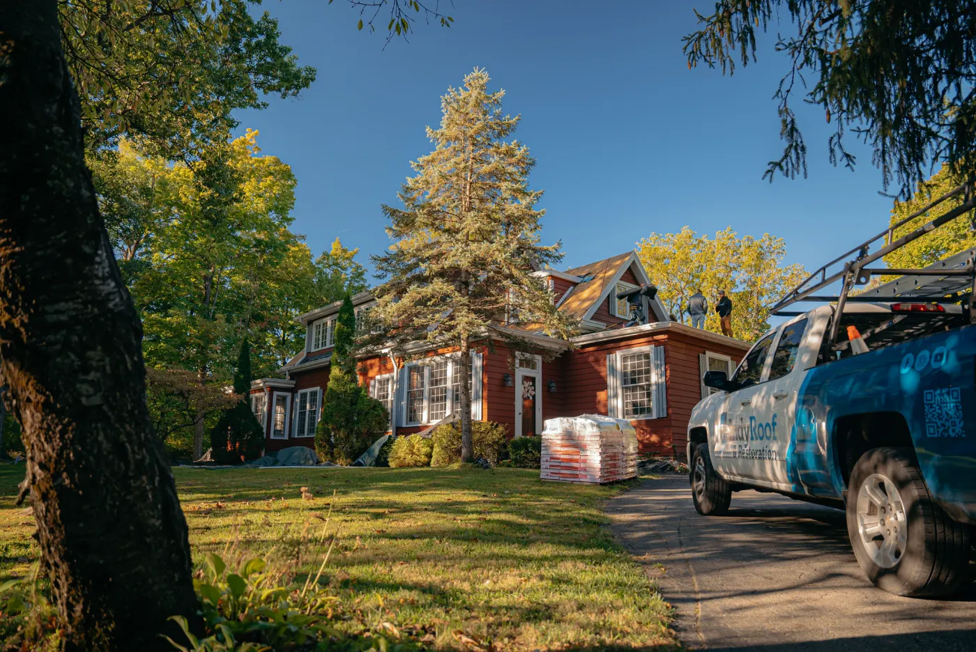 Commercial roof inspection documented in Clarks Hill